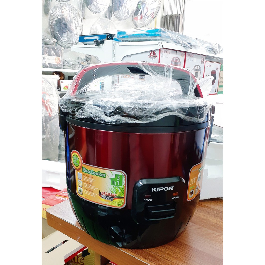 Nồi cơm điện lòng niêu Kipor - KP-N6518, 1.8L, 700W, nồi đun dày 3mm, 5 lớp chống dính, chống xước | BigBuy360 - bigbuy360.vn