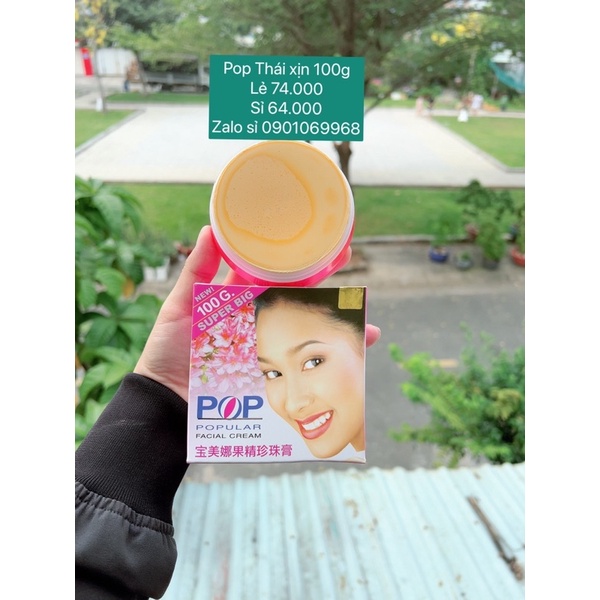 Lẻ kem Pop nội địa Thái chuẩn xịn 100g