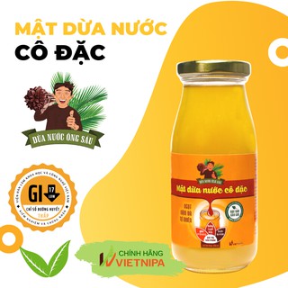 Mật Dừa Nước cô đặc 250ml - Thuần chay, đường huyết thấp, chất ngọt tự nhiên, phù hợp ăn kiêng [Đặc Sản Cần Giờ]
