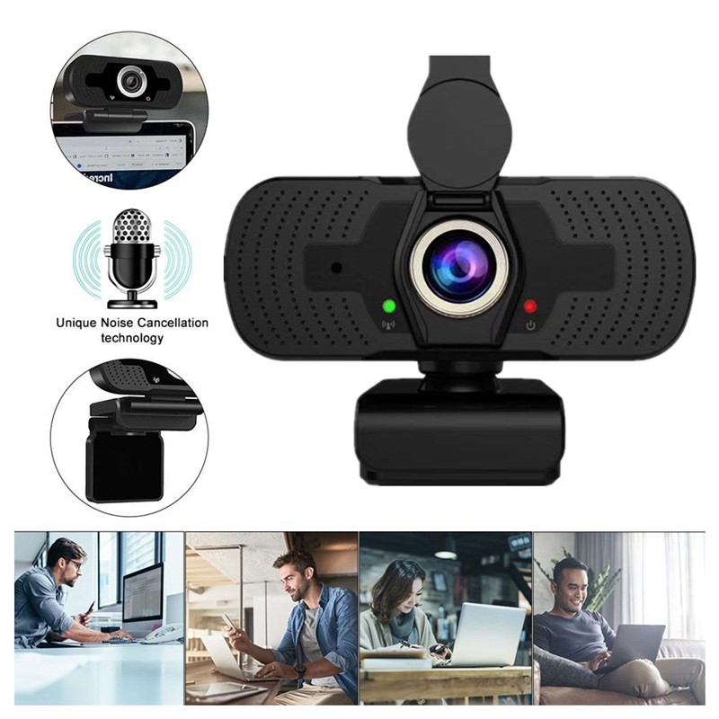 Webcam W8 1080p Full Hd Kèm Micro Cho Máy Tính