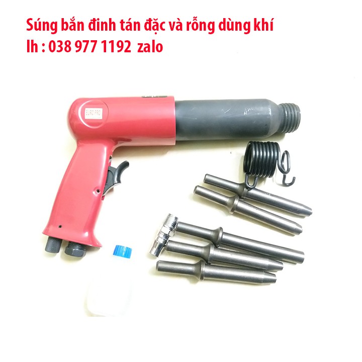 Súng bắn đinh tán đặc dùng khí EUROPRO