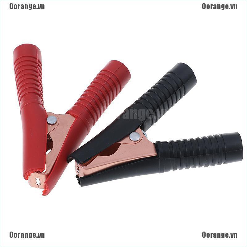 Kẹp Pin Điện Áp Cao 100a Màu Đen / Đỏ Cao Cấp