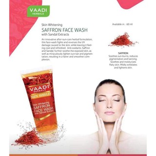 Sữa Rửa Mặt Saffron Vaadi Herbals 60ml