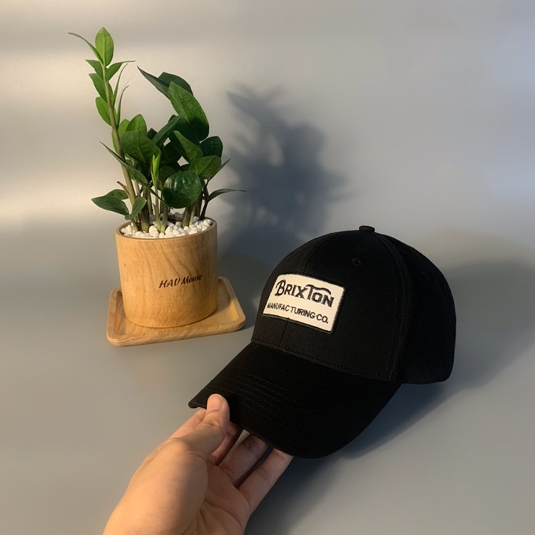 Mũ lưỡi trai Brixton đen VNXK full hộp cao cấp Free Size thêu logo chữ nổi 3D, mã giảm 10k cho đơn 50k: 𝟵𝟵𝗙𝗔𝗦𝗛𝗜𝗢𝗡𝗦𝗔𝗟𝗘𝟭