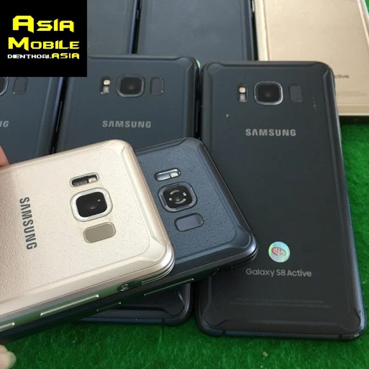 (Bao Test Áp Suất) Điện thoại Samsung Galaxy S8 Active (AT&T Mỹ - Màn hình 5.8" - Chống nước, Chống va đập)