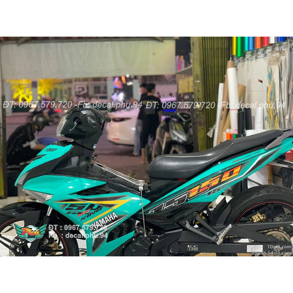 Tem Rời Exciter 150 Xanh ngọc (J)