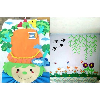 Giấy xốp màu 2mm 50x90cm trang trí