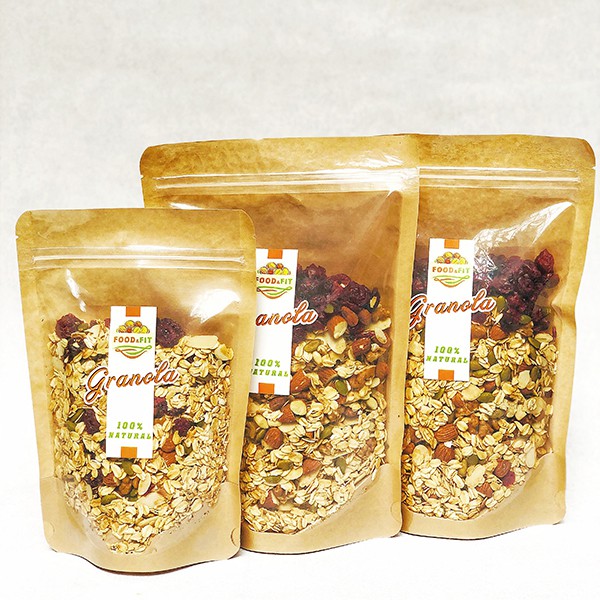 Granola ngũ cốc ăn kiêng giảm cân vị dừa by Food&Fit - hạt dinh dưỡng không đường | BigBuy360 - bigbuy360.vn