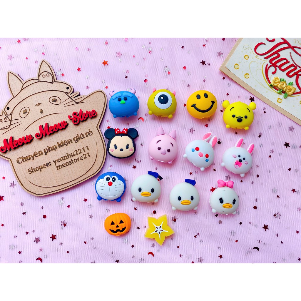❣️Ảnh+Video thật❣️Thú Ngậm Sạc - Phụ Kiện Bảo Vệ Đầu Cáp Sạc Tai nghe - Thú Gặm sạc❣️ Giá Tốt | BigBuy360 - bigbuy360.vn