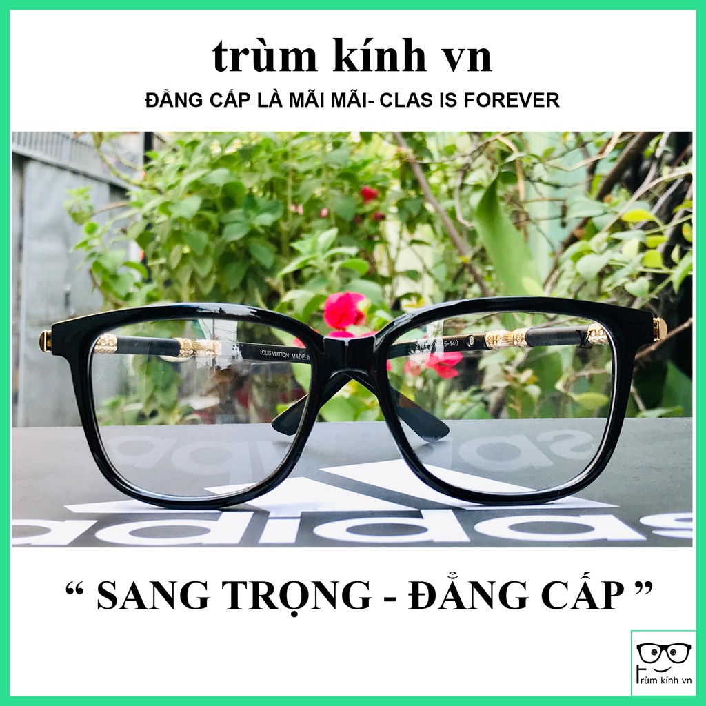 Gọng kính nam nữ có thể lắp mắt cận LV kính mát đẹp cao cấp | BigBuy360 - bigbuy360.vn