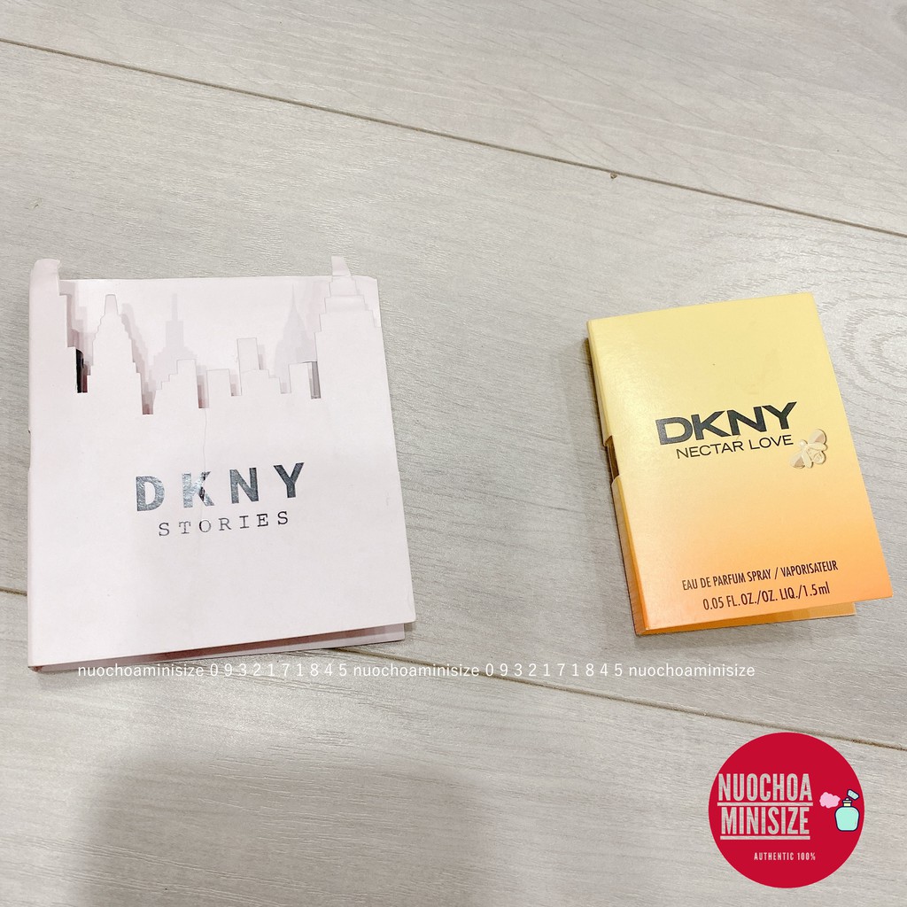 ❤ Vial Mẫu Thử nước hoa DKNY Stories & Nectar love 1.5ml