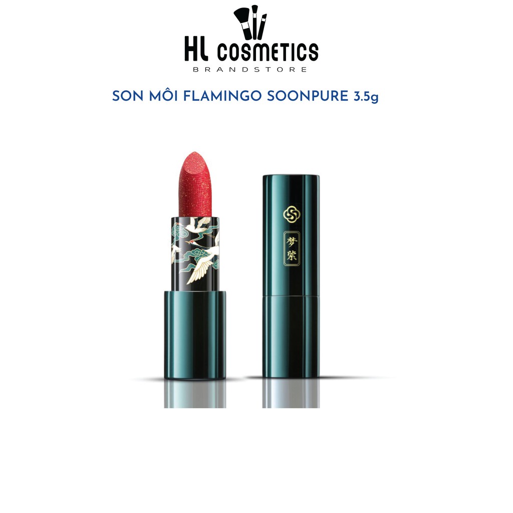 Son Môi Flamingo SOONPURE Lâu Trôi Cực Mịn 3.5g