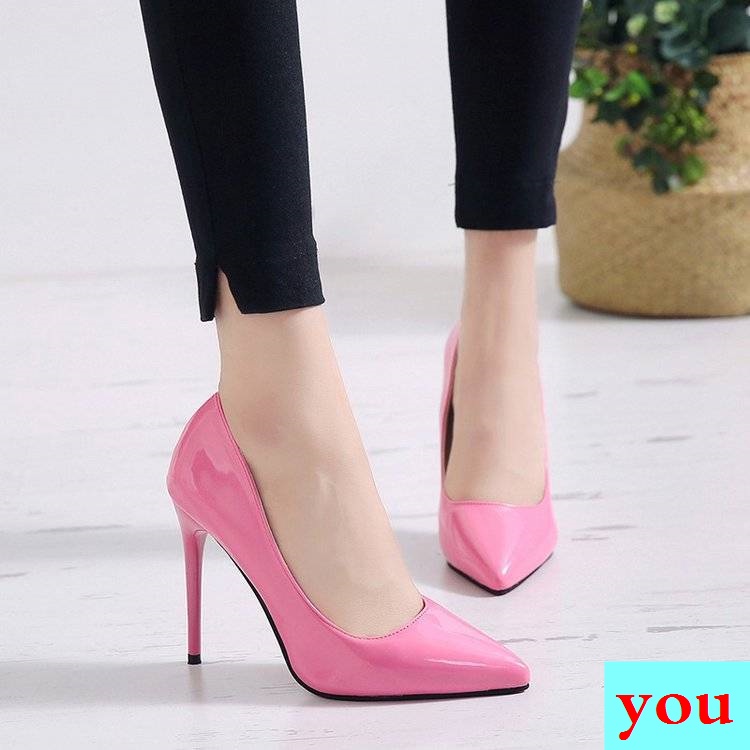 Giày Cao Gót Size Lớn 41 42 12cm Zhuan35-44 Thời Trang Dành Cho Nữ