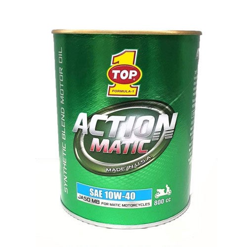 Dầu nhớt xe ga Top 1 Action Matic 10W40 0.8 lít MB SL