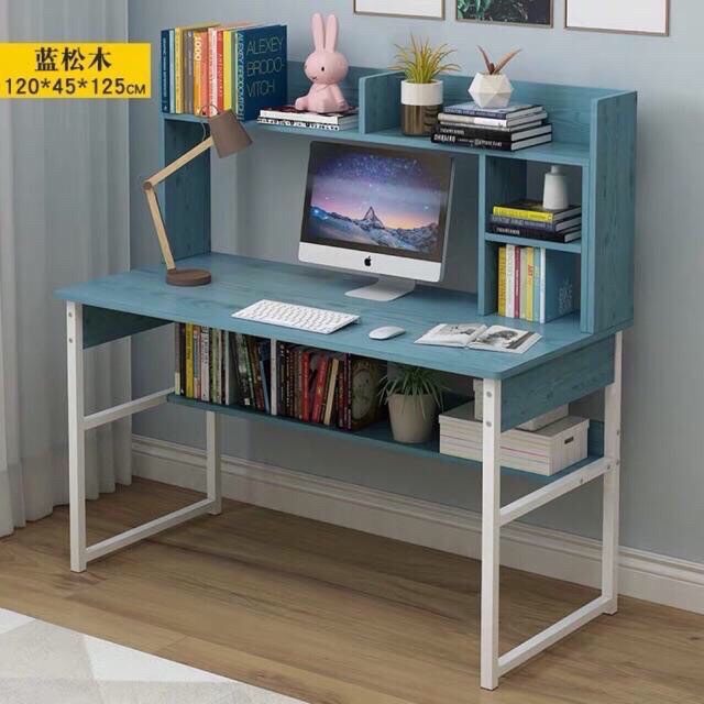 Bàn Làm Việc Kèm Giá Để Sách, để đồ