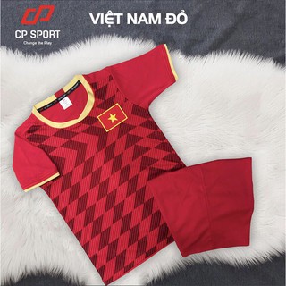 Áo Đá Bóng Đội Tuyển Việt Nam 2019 - Màu Đỏ