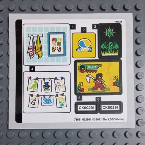 Đồ Chơi Chính Hãng Bảng nhãn dán