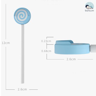 Tưa lưỡi cho bé hình kẹo Lollipop