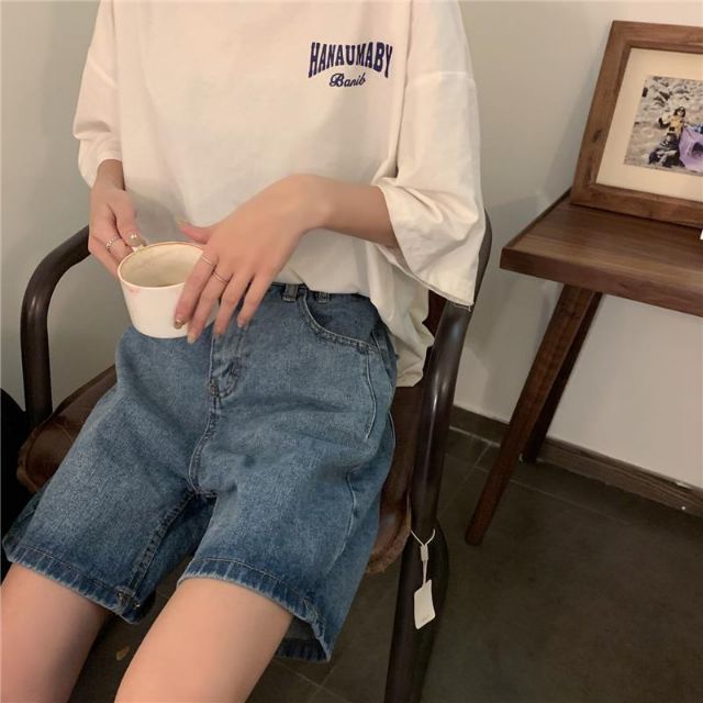 Quần Short Denim Lưng Cao Size S-6xl | BigBuy360 - bigbuy360.vn