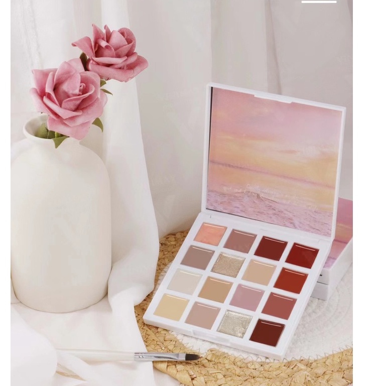 Set gel vẽ , sơn gel tông nude 16 màu trong 1 hủ nén Vinimay