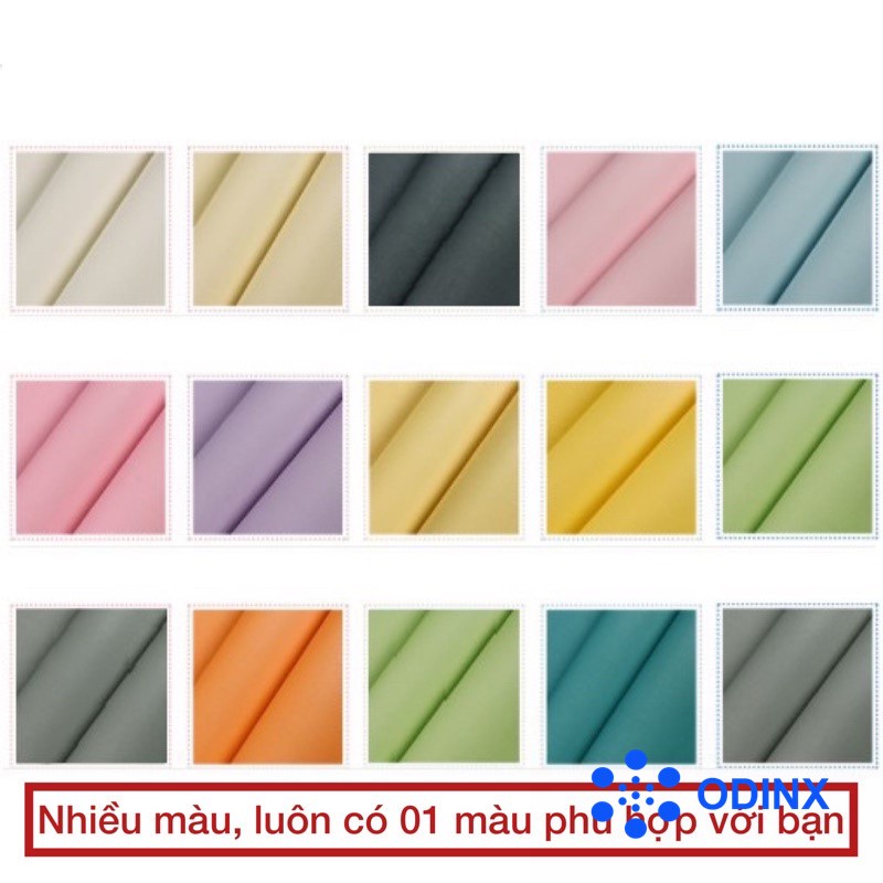 10m Giấy dán tường một màu  - 10m decal dán tường màu trơn có keo sẵn thời thượng ODINX