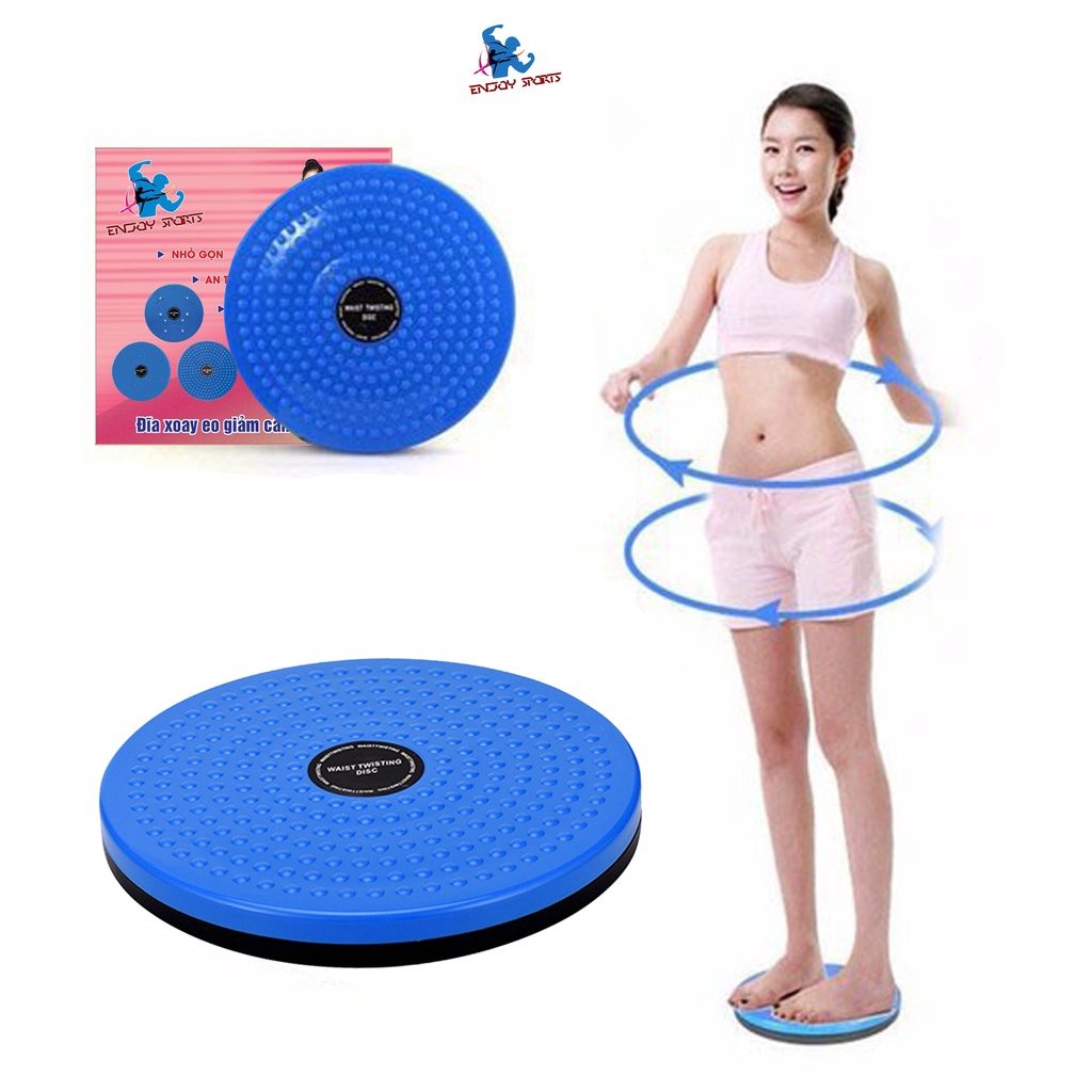 Đĩa xoay eo🌸 ENJOY SPORT🌸 có hạt massage bàn chân