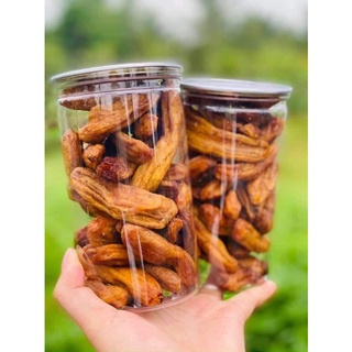 Chuối sấy dẻo không đường hũ 450gr