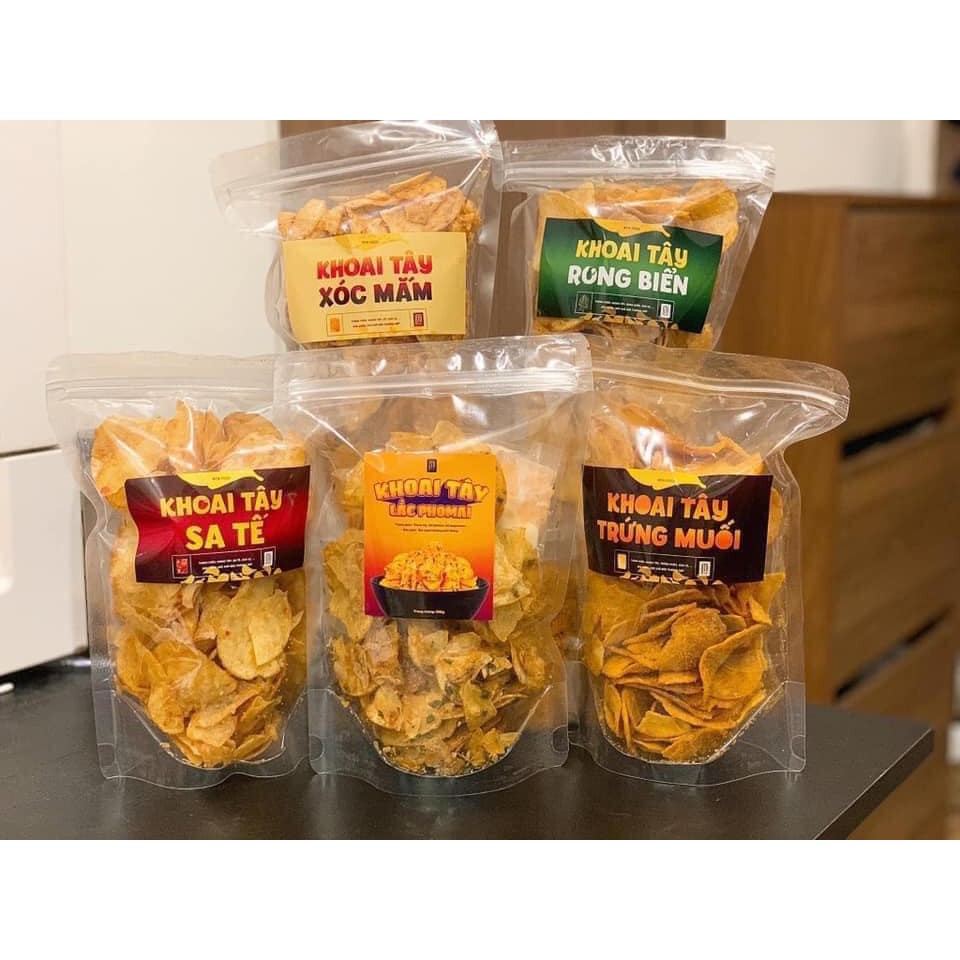 Khoai Tây Lắc Các Vị Gói 200Gam - Snack khoai tây -Bimbim khoai tây- Khoai tây lắc | BigBuy360 - bigbuy360.vn