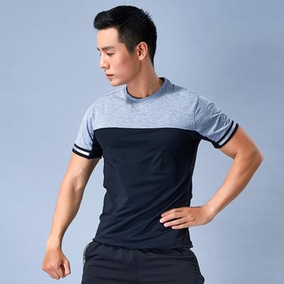 Áo Ngắn Tay Tập Gym Yoga Nam Icado AT3