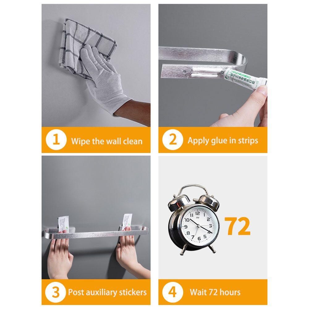 Giá Treo Dép Gắn Tường Nhà Tắm / Nhà Vệ Sinh / Tủ Đựng Đồ Dùng Tiện Lợi