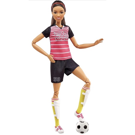 Búp bê Barbie Made To Move 2021, búp bê Barbie Yoga có khớp, 22 khớp!