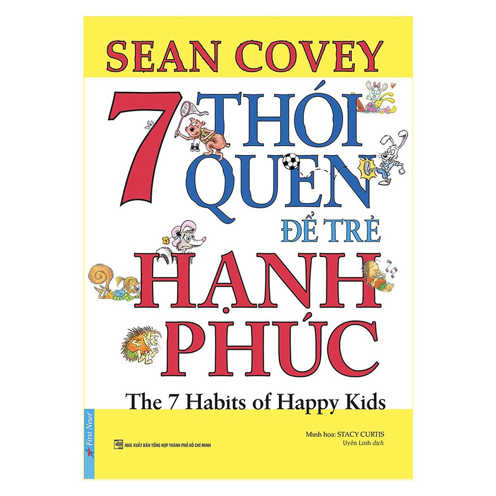 Sách - 7 Thói Quen Để Trẻ Hạnh Phúc (Song Ngữ)