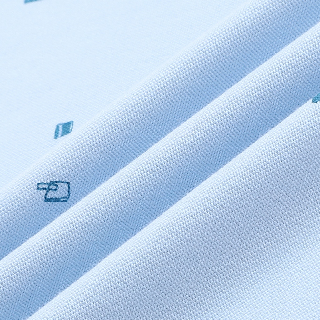 Áo polo nam Aristino phom slim fit thiết kế lịch lãm , cổ dệt chỉn chu, hình in độc đáo trẻ trung - APS037S2