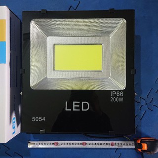 Đèn led pha 200w mắt 5054, kính cường lực, ip66 ///