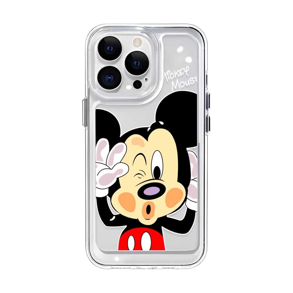 Ốp Điện Thoại Trong Suốt Họa Tiết Hoạt Hình Grimace Mickey Cho iphone 14 Plus 11 13promax 12 7Plus X XS Max 7 8 SE 2020