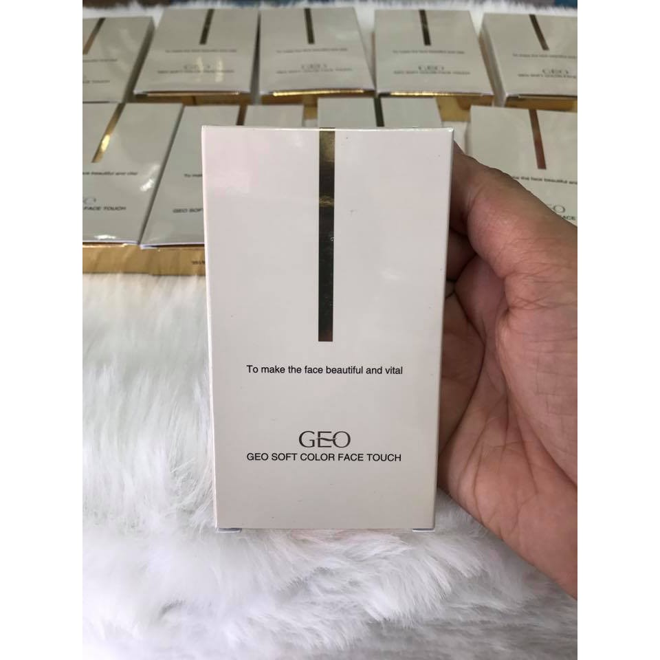 Phấn má hồng GEO Soft Color Face Touch - Hàn Quốc