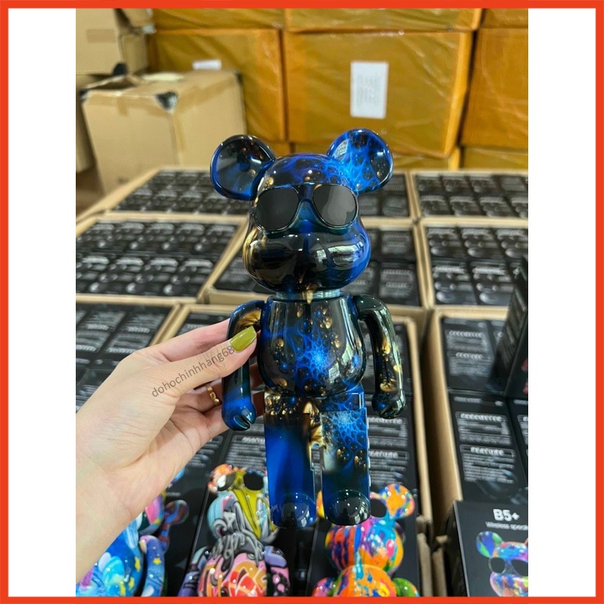 Loa Bluetooth B5+ Hình Gấu Bearbrick Kaws B5 Plus, Âm Thanh Sống Động, Nghe Nhạc Cực Hay Bảo Hành 12 Tháng