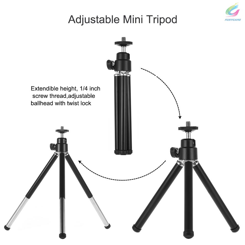 FY Portable Clip-on Phone Camera Lens Kit 22X Zoom Telephoto Lens Mobile Phone Zoom Telescope Adjustable Smartphone Lens Support Naked Eye Observation with Tripod for iPhoneX/8/7/6 Samsung Huawei Smartphone