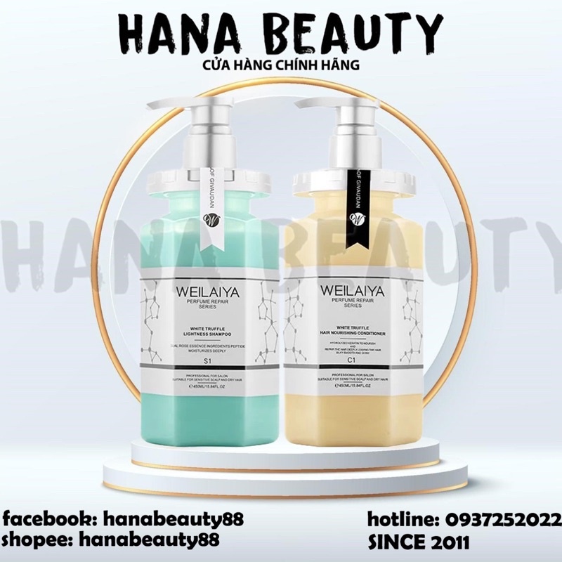 [Tặng quà Mini ] khi mua Bộ dầu gội phục hồi đa tầng Nấm Truffle Weilaiya 450ml