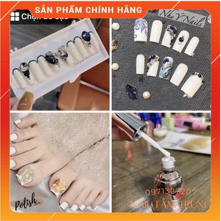 Vocher(SGMT1)sơn gel màu trắng sữa,chai angels