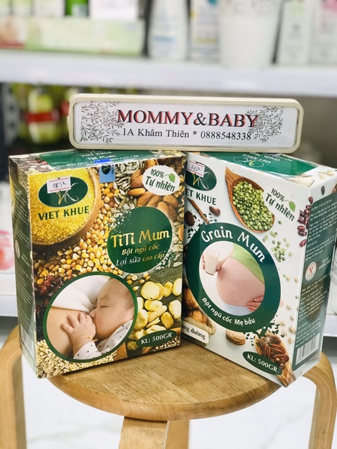 (Date xa) Ngũ cốc Mẹ Bầu Grain Mum Việt Khuê 500gr