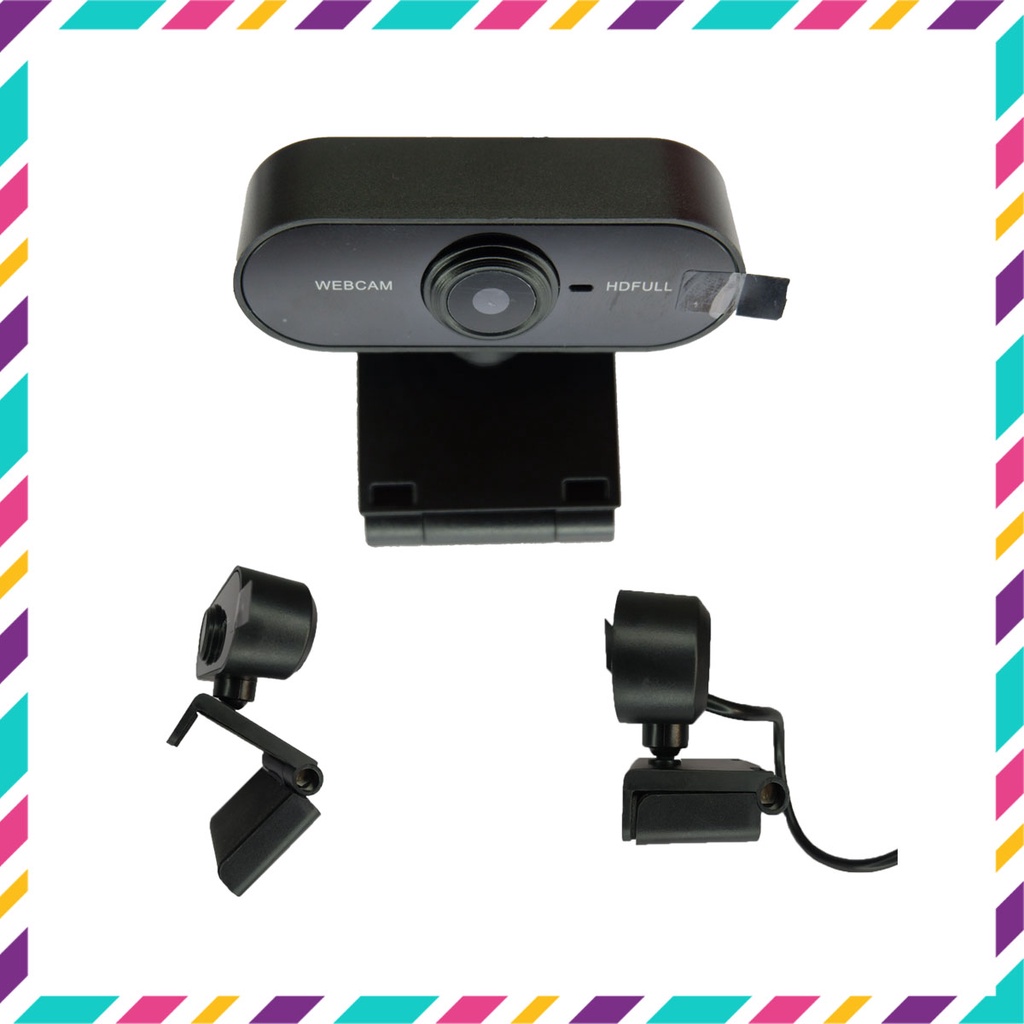 Webcam máy tính Full HD 720P/1080P, webcam laptop, hỗ trợ học trực tuyến, livestream có Mic