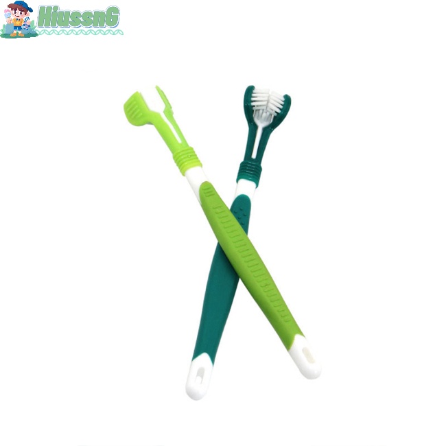 Bàn Chải Đánh Răng 3 Đầu Cho Thú Cưng