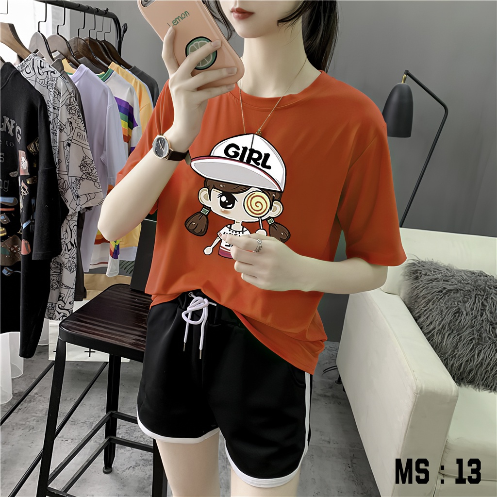 Sét bộ dễ thương in hình cực cute 13