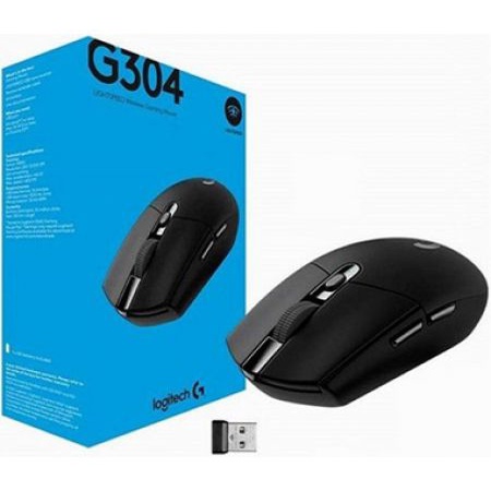 Chuột Không Dây Logitech G304 , Lightspeed 6 Nút , Có Thể Lập Trình , Bộ Cảm Biến Usb Hero 12Kpi .