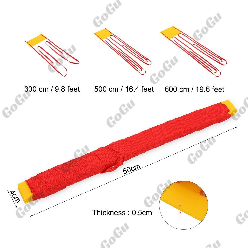 Thang dây thể thao luyện thể lực bóng đá 5m RED Yellow, dây tập thể lực cao cấp