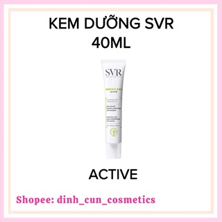 Kem Dưỡng SVR Sebiaclear Active 40ml, kem dưỡng da dành cho da dầu mụn