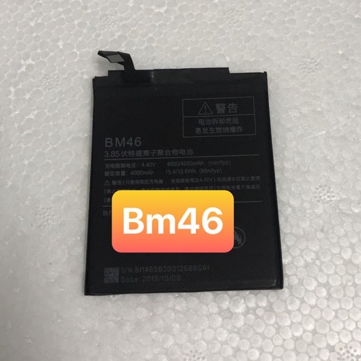 Pin Xiaomi Redmi Note 3/ Note 3 Pro BM46 Dung Lượng 4050mAh Zin Chính Hãng