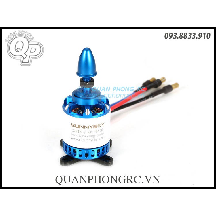 ĐỘNG CƠ Motor Sunnysky X2216 KV950 III / 2600 III