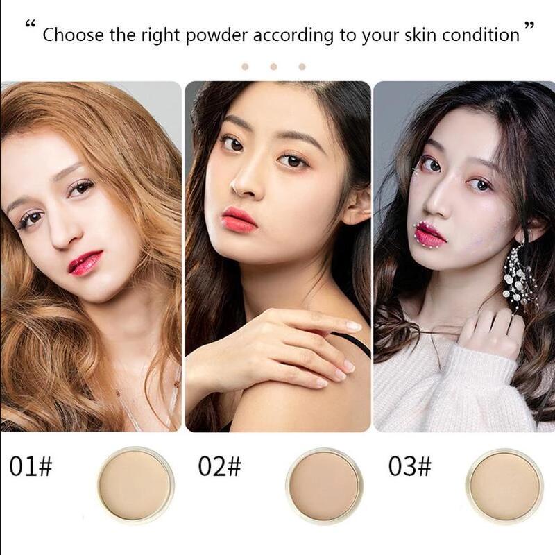 Phấn Phủ Dạng Bột Sữa Đậu Nành Chống Nước Chống Mồ Hôi Kiểm Soát Dầu Dưỡng Ẩm Lâu Trôi